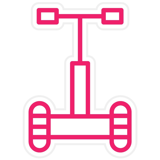 Vector Design Segway Tours Estilo de ícone