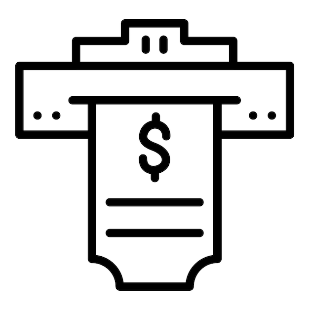 Vetor vector design ticketing system icon style (estilo de ícone do sistema de bilhetes vetorial)