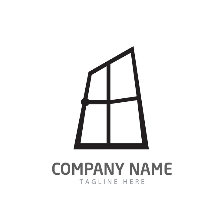 Vector do logotipo da janela