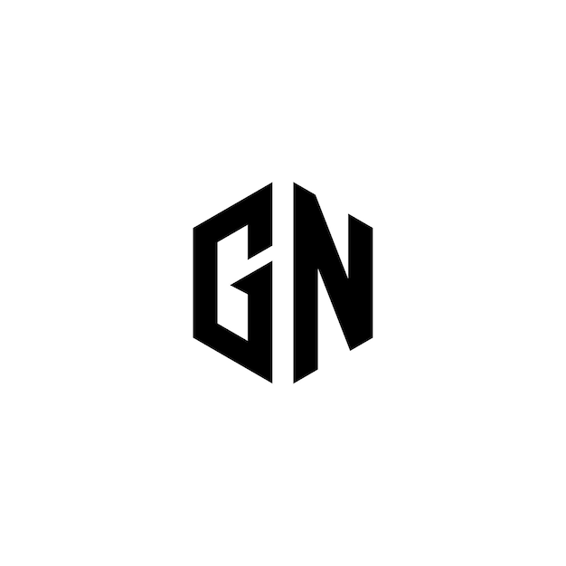 Vetor vector do logotipo gn