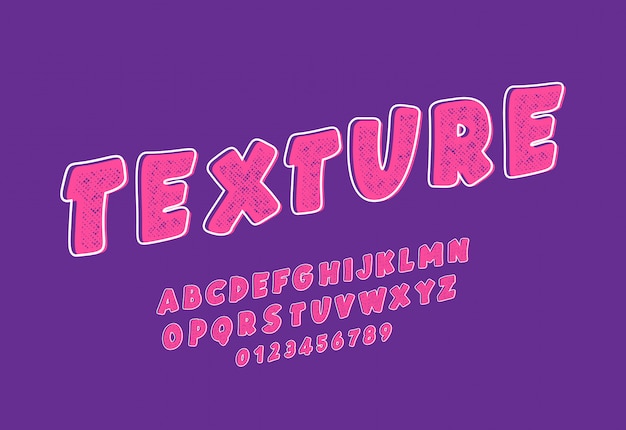 Vector grunge texturizado fonte.