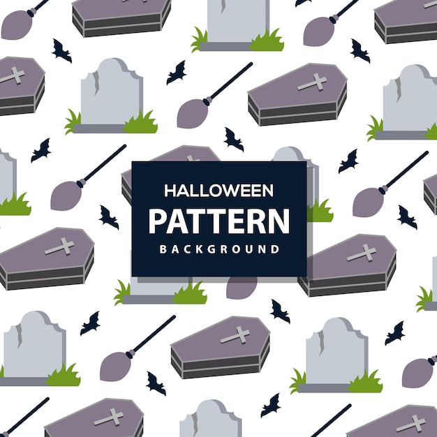 Vector helloween padrão de fundo