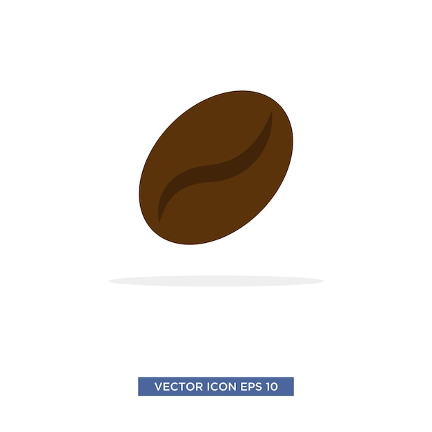 Vetor vector ícone de grãos de café