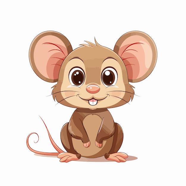 Vetor vector_illustration_of_cartoon_mouse