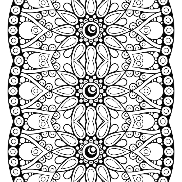 Vector mandala fundo