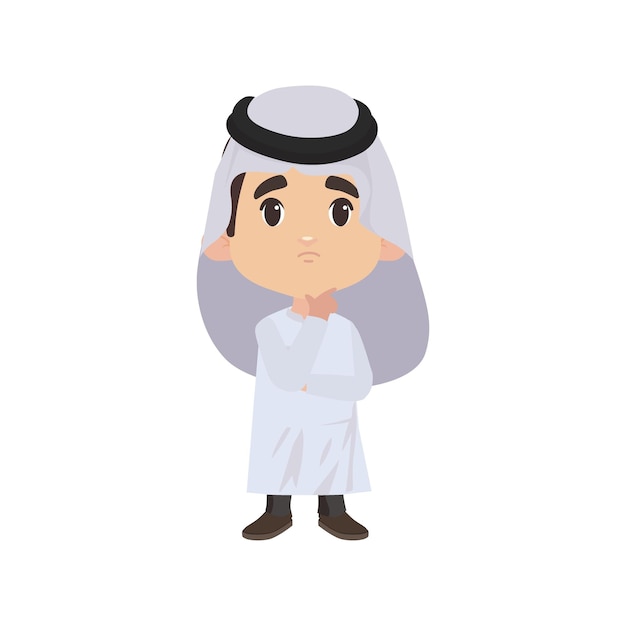 Vector poses de trabalho bonito isolado