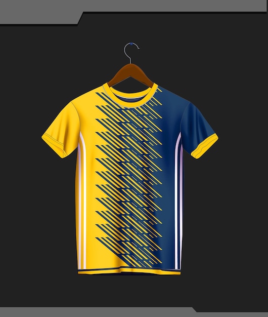 Vetor vector sublimação roupas esportivas desenhos modelos de uniformes de futebol profissional camisola de futebol desi.