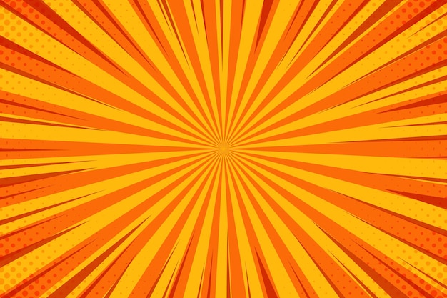 Vector sunburst padrão de fundo para summer banner