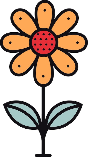 Vetor vectorized blooming delightfloral serenity ilustrado