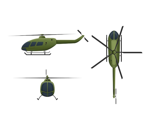 Vetor veículos aéreos helicóptero voador para transporte helicóptero aéreo de passageiros