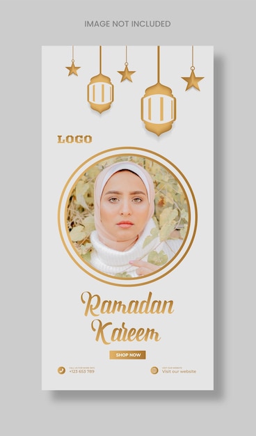 Venda do ramadã ou design de modelo de banner da web de venda eid ou anúncios de pôster