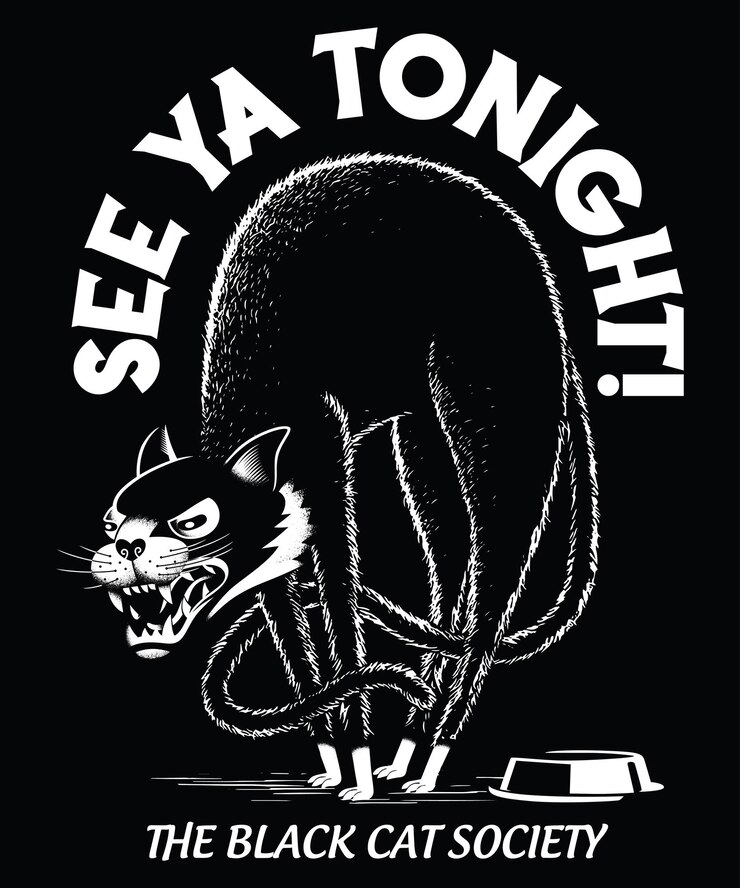 Vetor ver tonight ilustração de desenho animado vintage