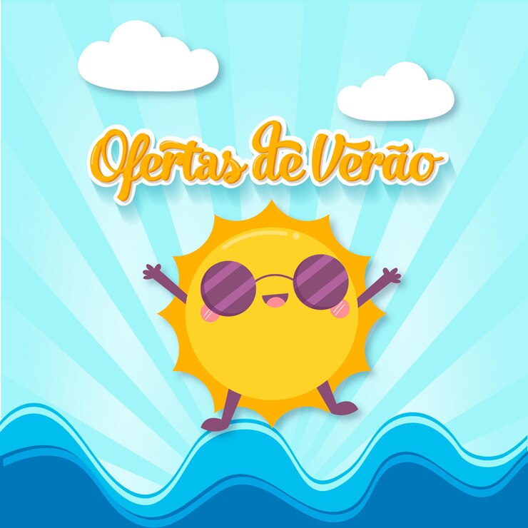 Vetor verao no brasil oferta de venda de verão vetor grátis