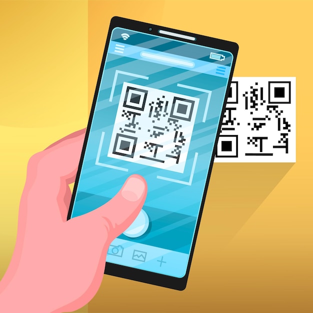 Verificação de código Qr no celular