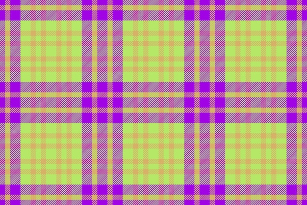 Verifique o fundo tartan textura xadrez sem costura vector tecido padrão têxtil