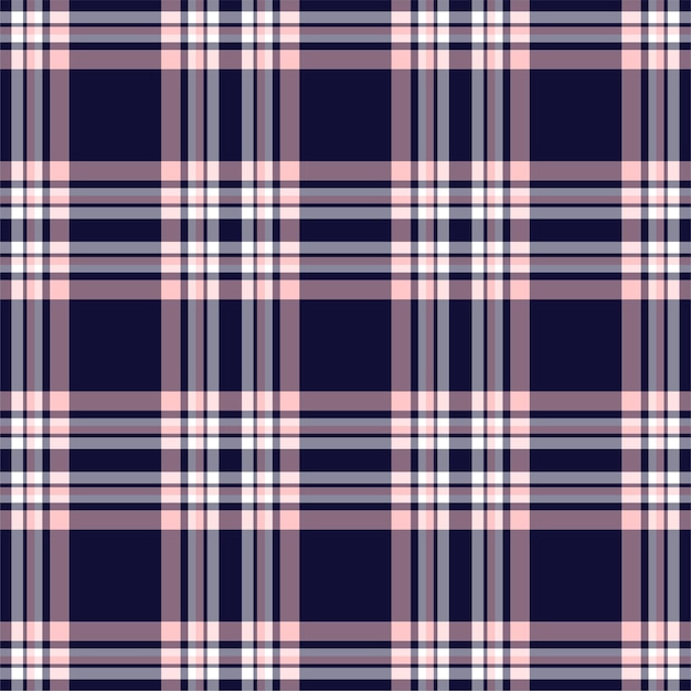 Verifique o padrão sem emenda xadrez. de fundo vector de ornamento têxtil. projeto de tecido plano. tartan.