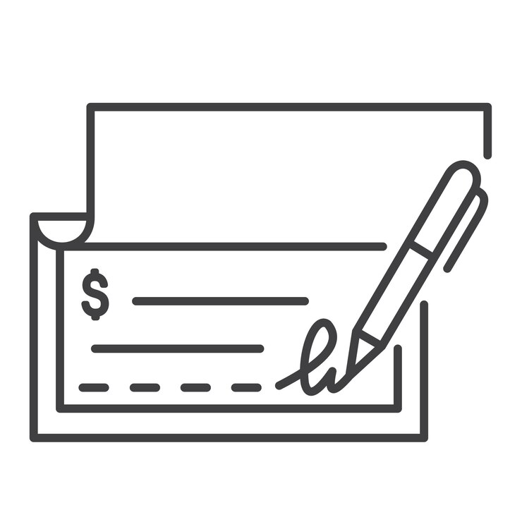 Vetor verifique o projeto de ícones de ilustração vetorial pessoal