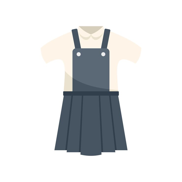 Vetor vestido terno ícone vetor plano moda volta cabide isolado