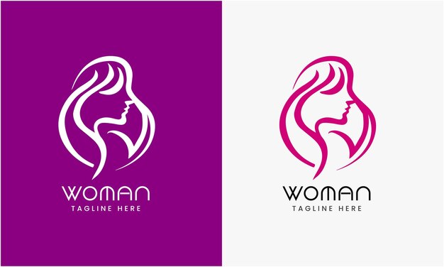 Vestuário de senhoras moda roupas de senhoras estilos femininos logotipo elegante ícone gráfico moderno minimalista sam