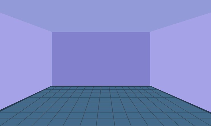 Vetor vetor abstrato vazio suave fundo de sala de estúdio azul claro usado como montagem para exibição de produto