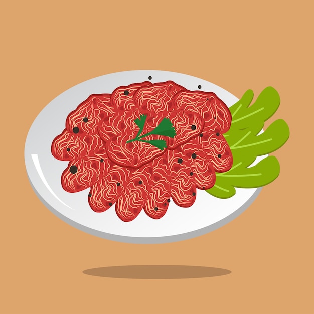 vetor carpaccio