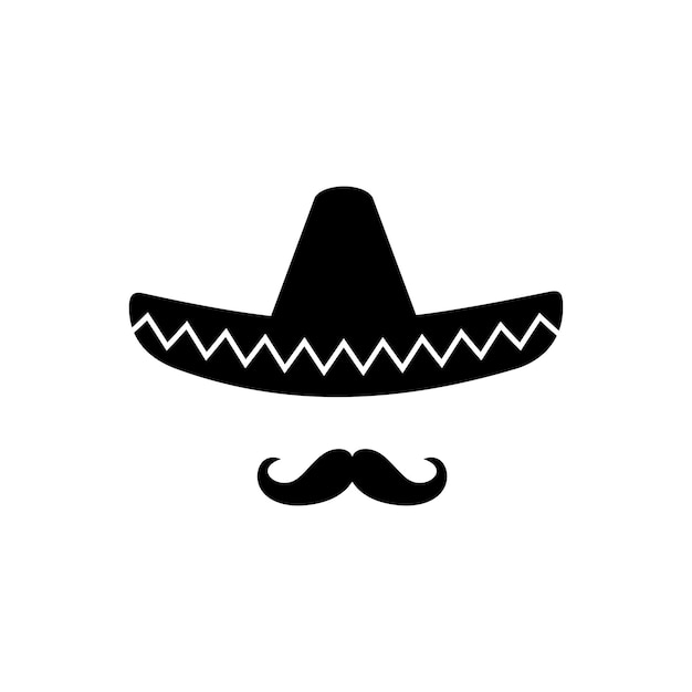 Vetor de chapéu sombrero