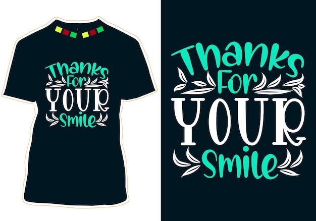 Vetor de design de camiseta do dia mundial do sorriso