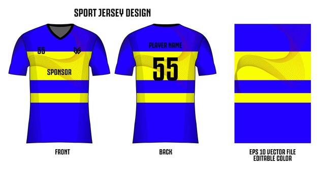 Vetor vetor de design de fundo de padrão de camisa esportiva