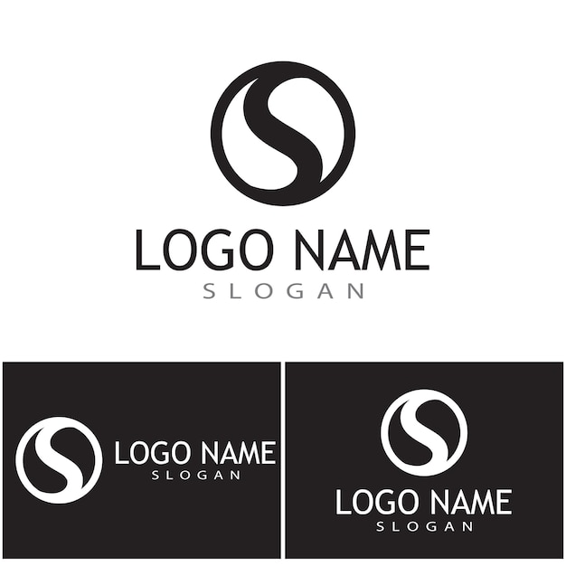 Vetor de design de logotipo de letra corporativa de negócios