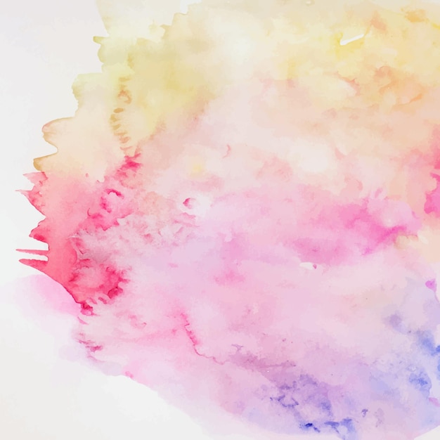 Vetor de fundo aquarela