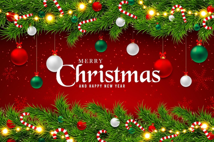 Vetor vetor de fundo de ornamentação de natal