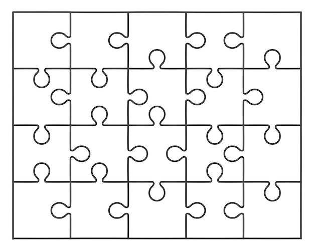 vetor de fundo de quebra-cabeça