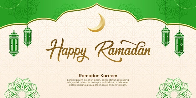 Vetor de fundo islâmico ramadan kareem. feliz ano novo islâmico islâmico.