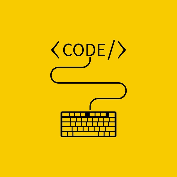 Vetor de ícone de codificação
