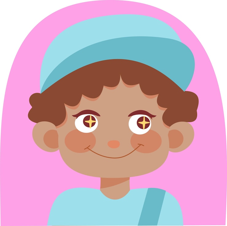 Vetor vetor de ícone de expressão facial feliz