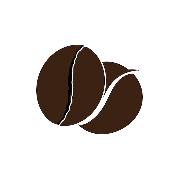 Vetor de ícone de grão de café