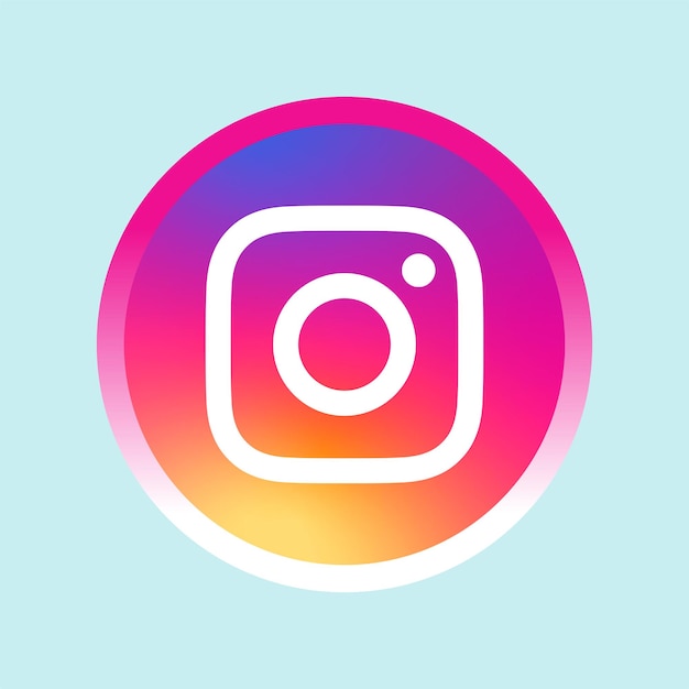 Vetor vetor de ícone do instagram