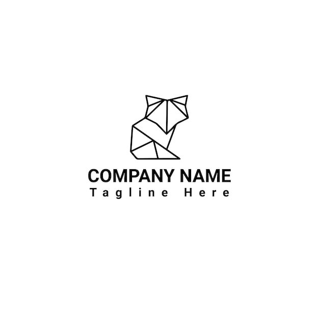 Vetor vetor de identidade de marca logotipo corporativo abstrato design de vetor de ideias de design de logotipo de empresa