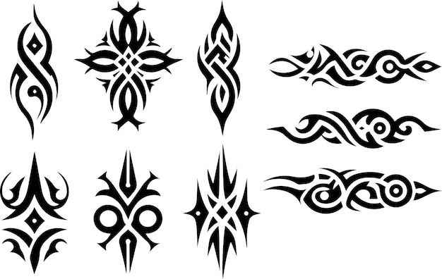 desenho de tatuagem tribal de fogo de crânio vetorial 11607442 Vetor no  Vecteezy