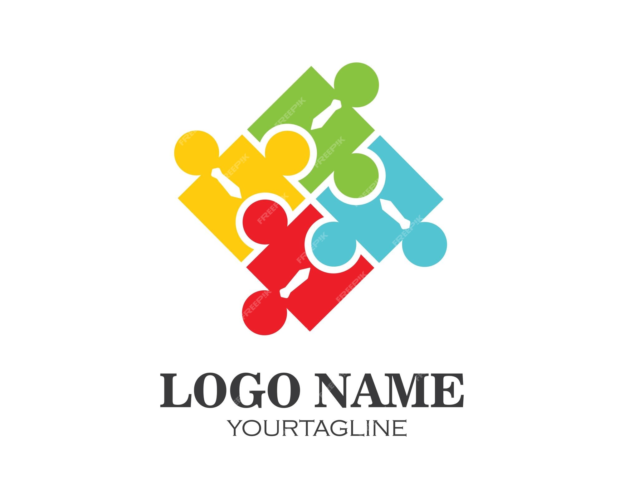 ícone de quebra-cabeça para o design do seu site, logotipo