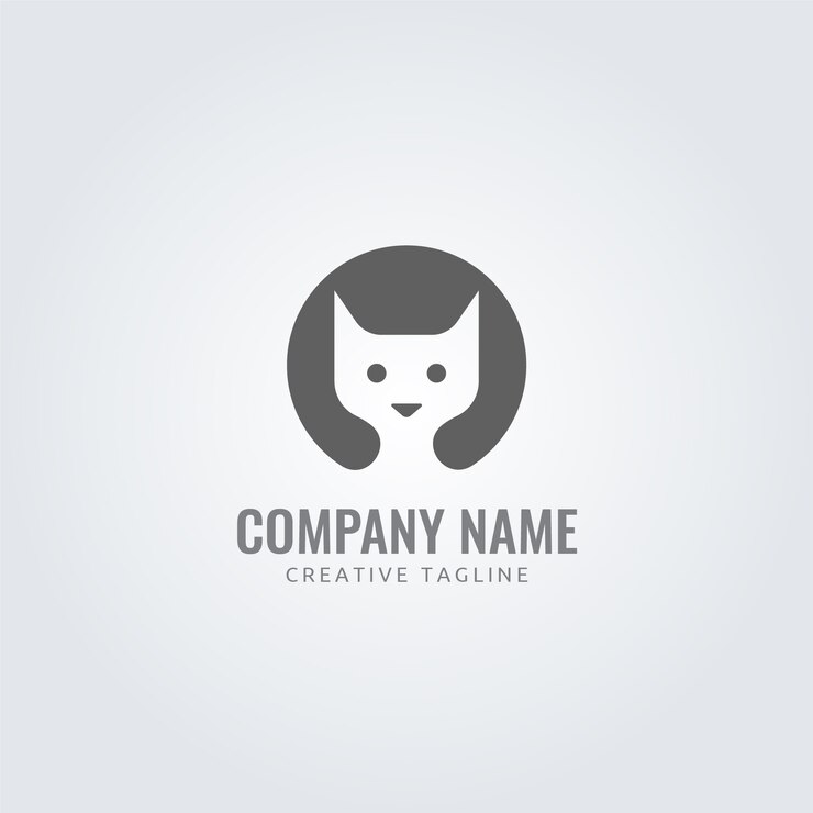 vetor de logotipo de animal de estimação