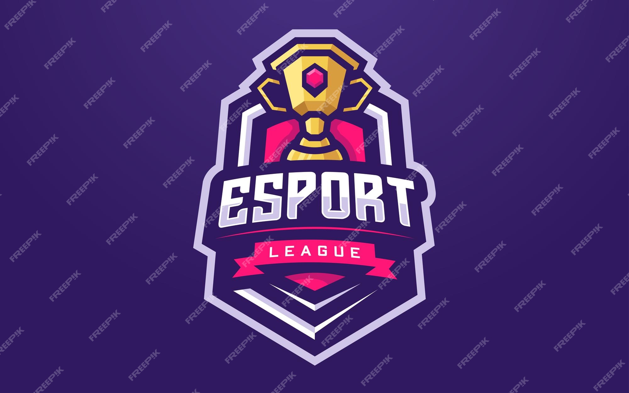 modelo de logotipo de esports para equipe de jogos ou torneio 7681092 Vetor  no Vecteezy