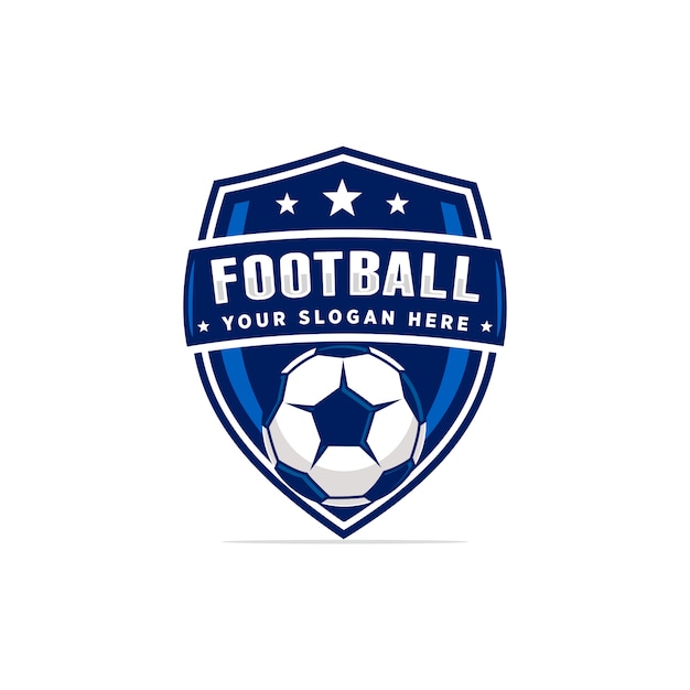 Vetor vetor de logotipo de futebol