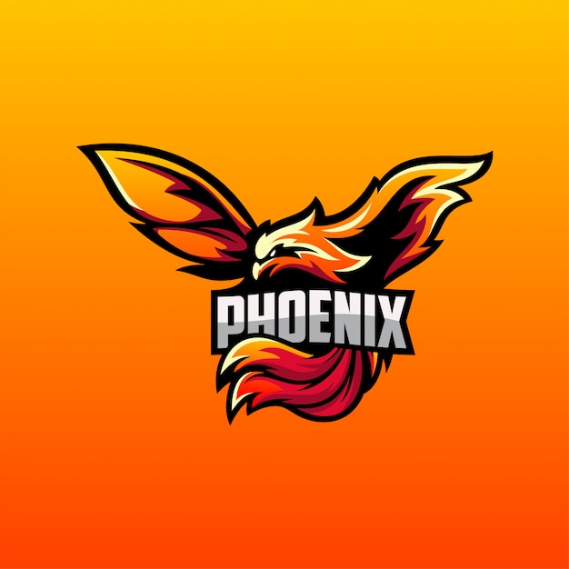 Vetor de logotipo de phoenix