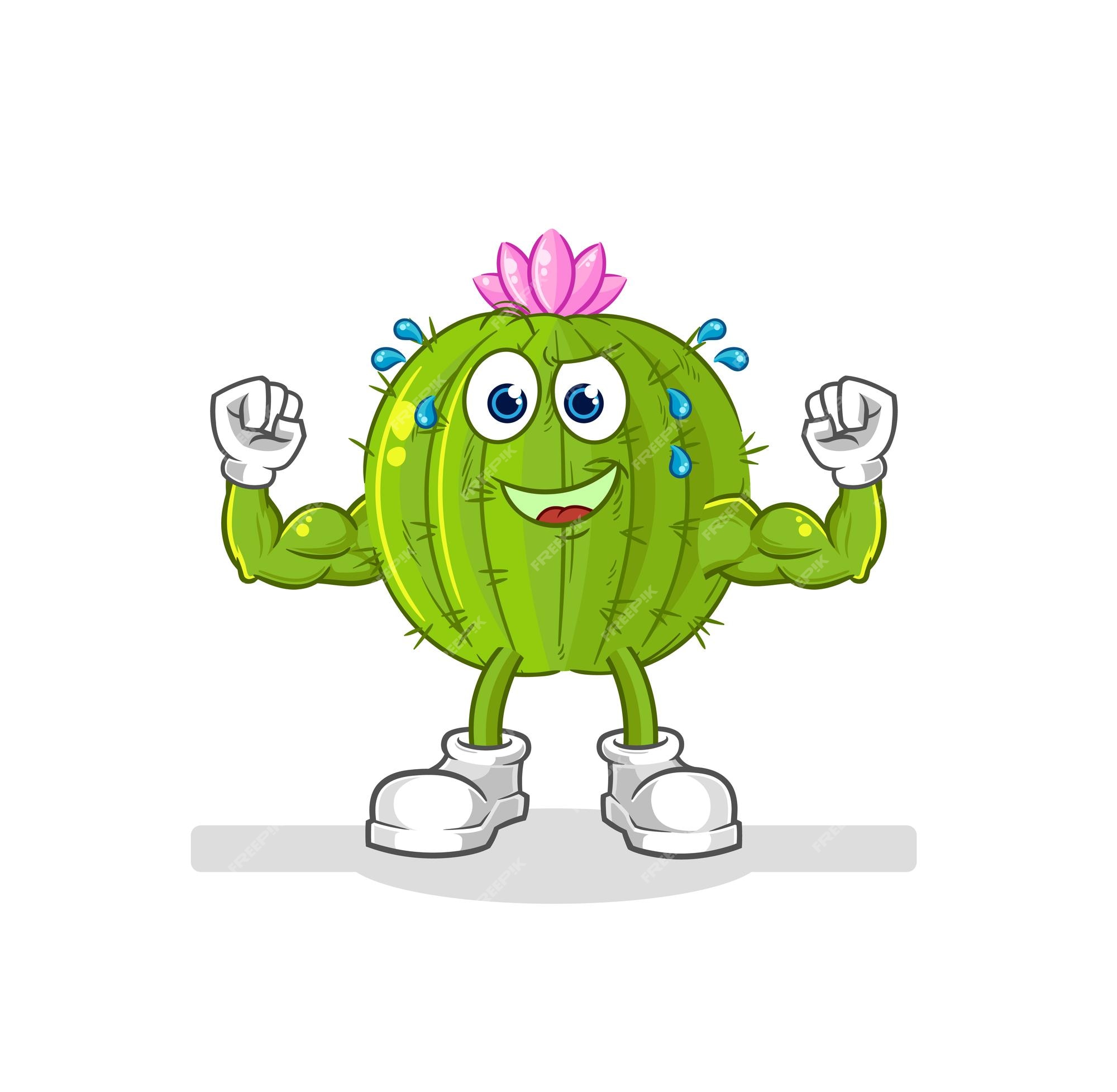 Vetores de Mascote De Desenho Animado Cactus Usando Um Chapéu e mais  imagens de Cacto - Cacto, Entusiástico, Humor - iStock