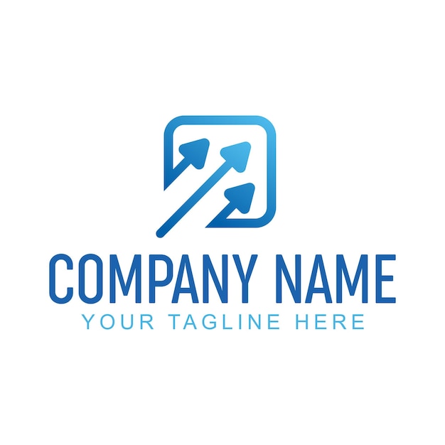 Vetor de modelo de design de logotipo da empresa