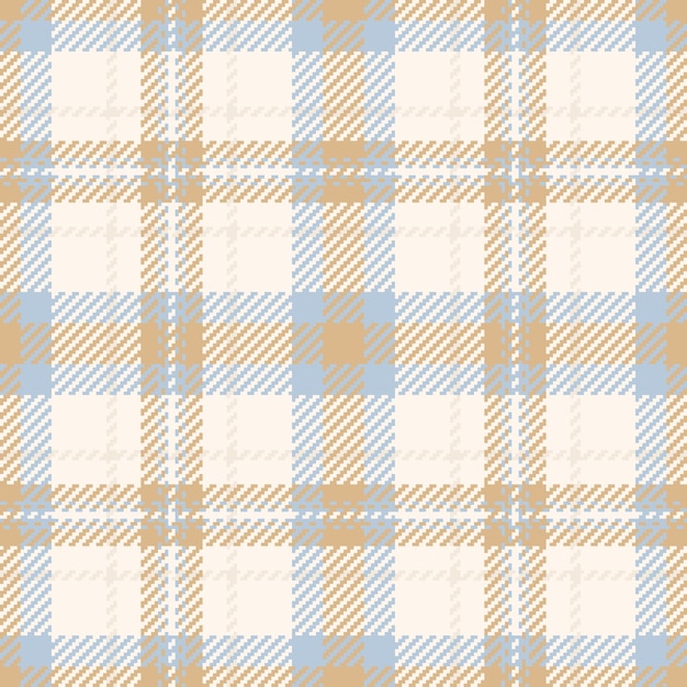 Vetor de padrão uniforme de tecido xadrez xadrez com fundo xadrez de textura de tecido