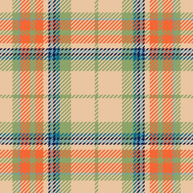 Vetor de padrão xadrez sem costura tartan natal. tecido de fundo retrô. textura quadrada geométrica de cor de seleção vintage.