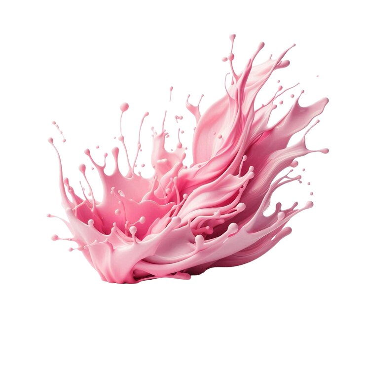 Vetor vetor de salpicaduras de tinta rosa