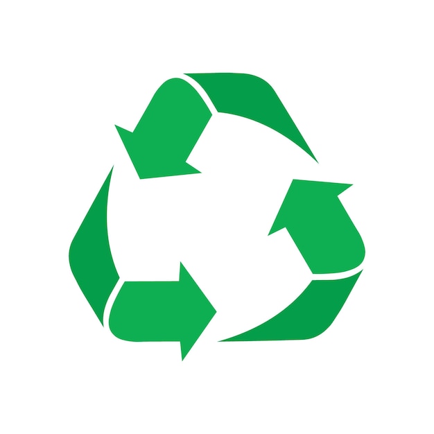 vetor de símbolo de rcycle com fundo transparente